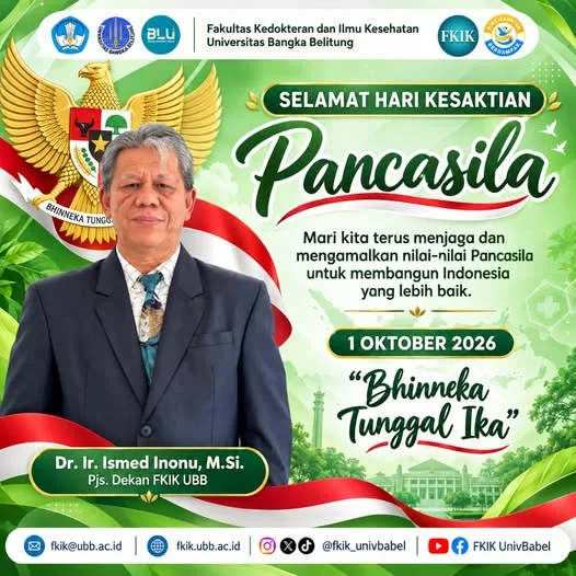 Hari Kesaktian Pancasila 2026, FKIK UBB Teguhkan Komitmen terhadap Persatuan dan Kemanusiaan