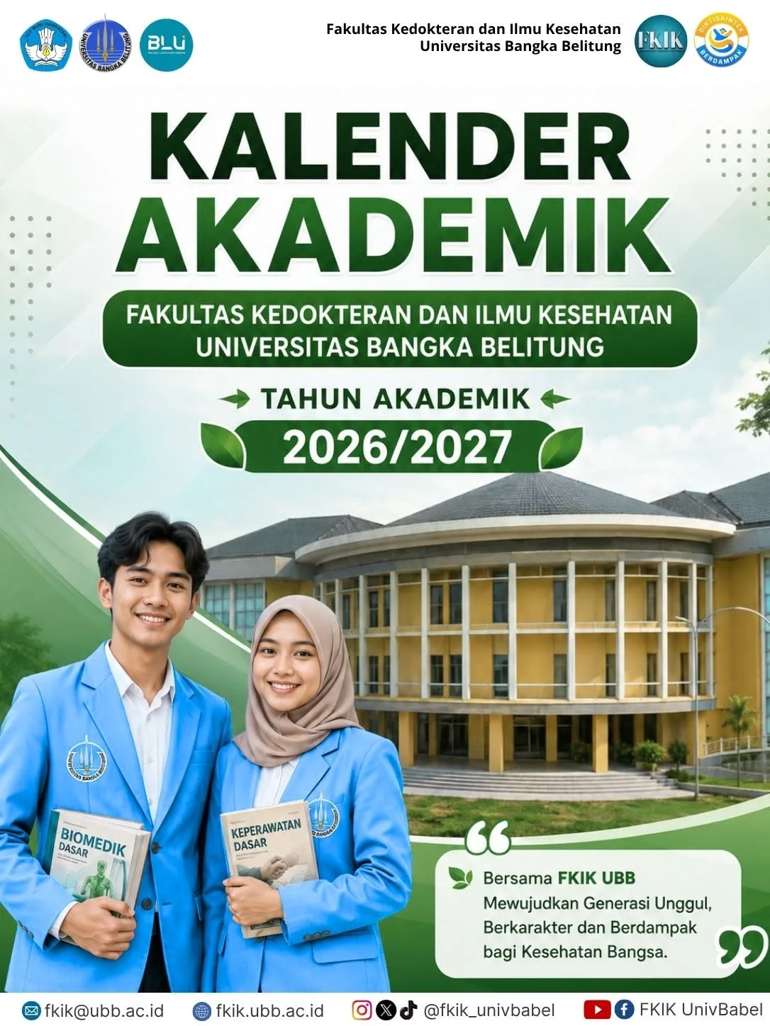 KALENDER AKADEMIK FKIK UBB TAHUN AKADEMIK 2026/2027