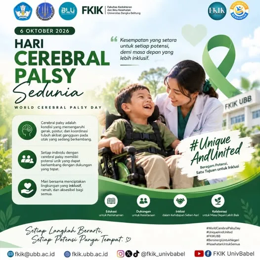 FKIK UBB Ajak Masyarakat Tingkatkan Kepedulian terhadap Penyandang Cerebral Palsy